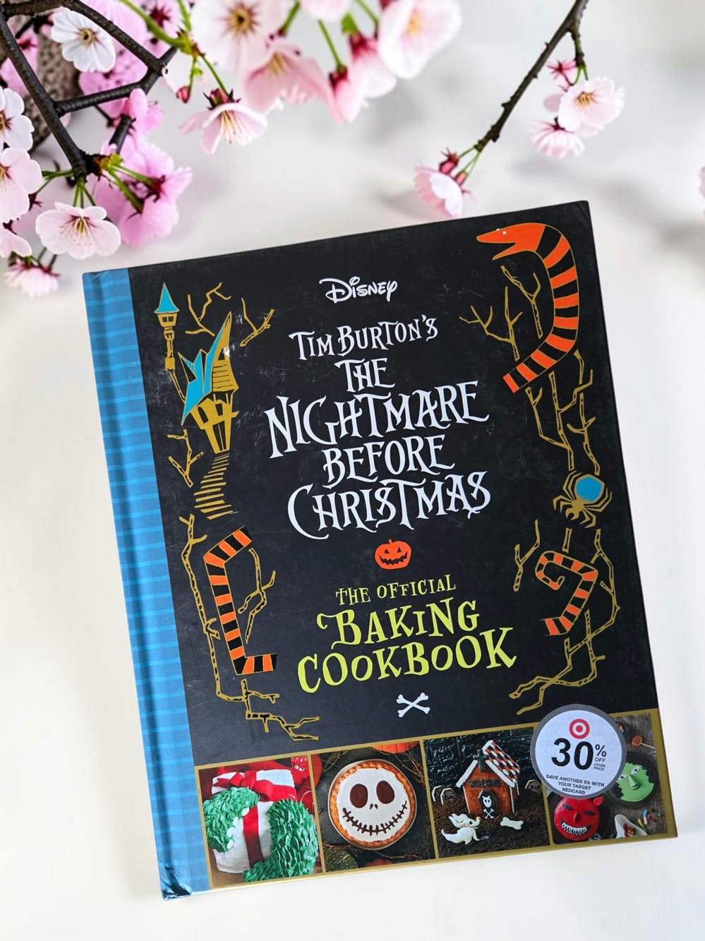 Nightmare Before Christmas Official Baking Cookbook Disney Tim Burton